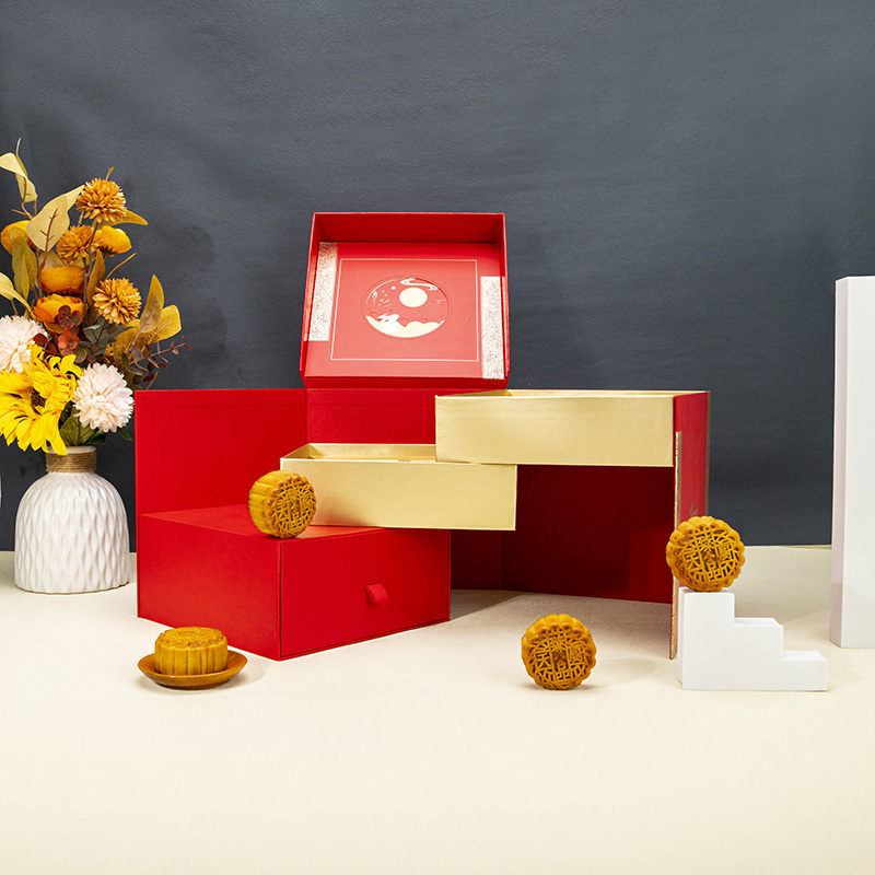 食品包装定制月饼礼盒设计印刷标志