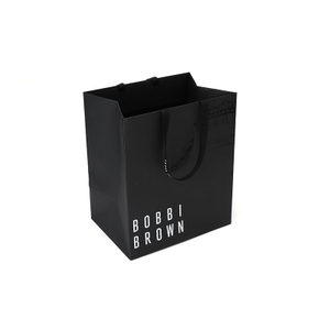 定制 Bobbi 棕色纸袋 黑色纸袋批发